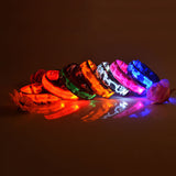 Safety Pet Collar With LED And Printed Design By Project Pet Lovers Club