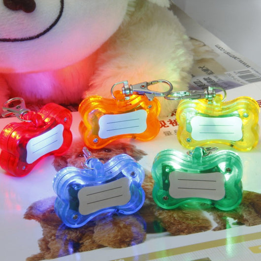 Dog ID Tag With LED Light