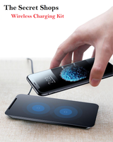 Wireless Charger For iPhone X - Samsung Galaxy Note 8  - S8 S7 S6 Edge