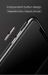 Transparent Ultra Thin Back Case For iPhone X