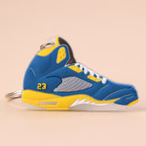 3D Printed Nike Air Jordan 5 Key Chains Collectibles
