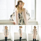 Kardashian Style Fur Overcoat