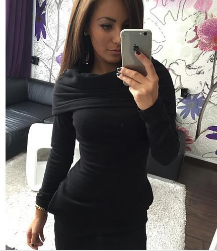 Kardashian Style Hot Winter Knit Dress