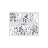 Broken Marble Theme | 12 Colors To Choose From | Nail Art Decals